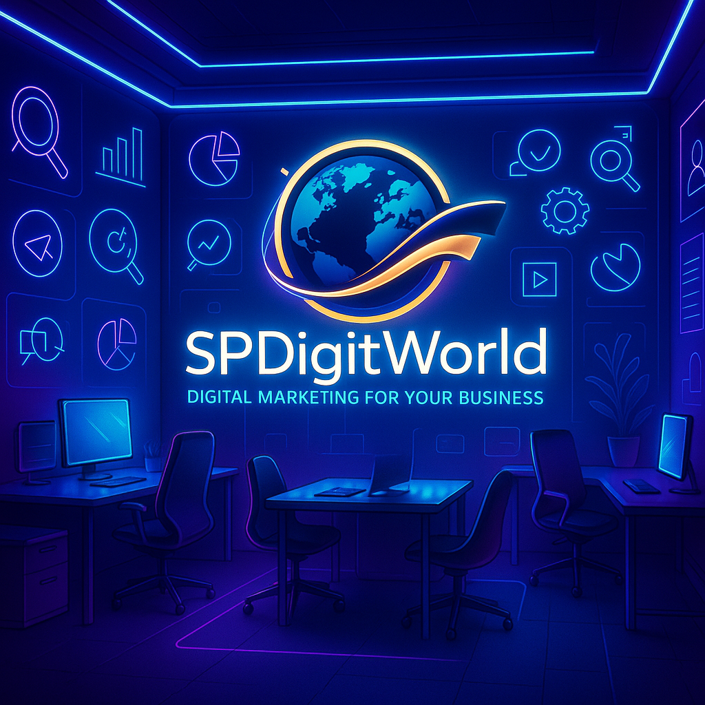 SPDigitWorld digital marketing agency office, Mirzapur Uttar Pradesh